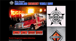 Desktop Screenshot of emergencyvehicleshow.com